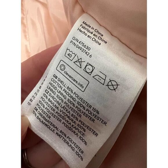 H&M Baby Winter Coat Sz 4-6m Beige - Picture 5 of 6